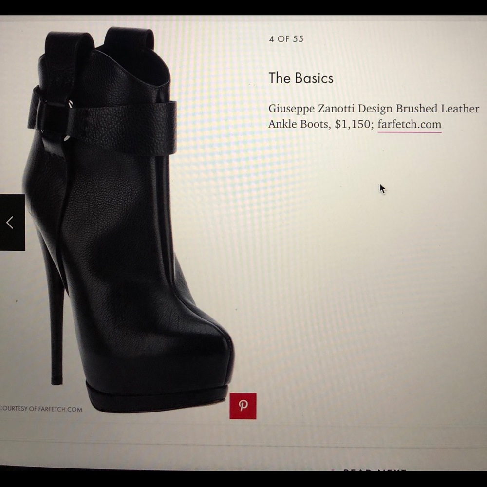 Giuseppe Zanotti  Anckle Boots